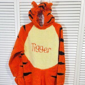 Disney Tigger costume fleece onesie size mens small